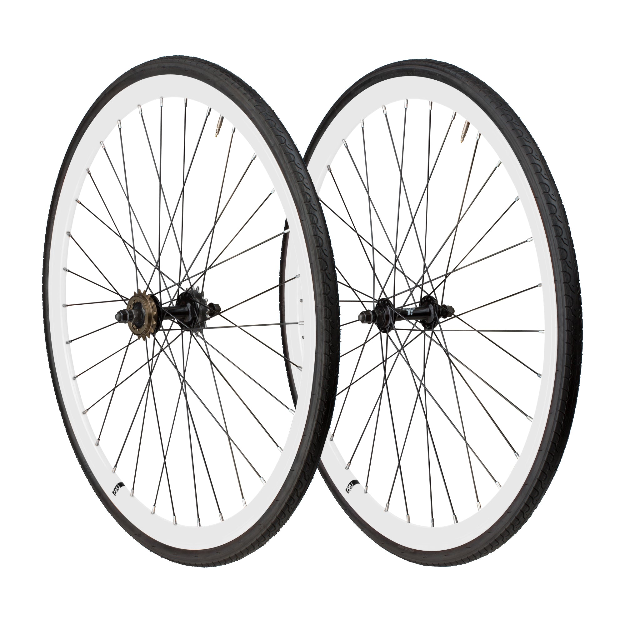 fixed wheel set