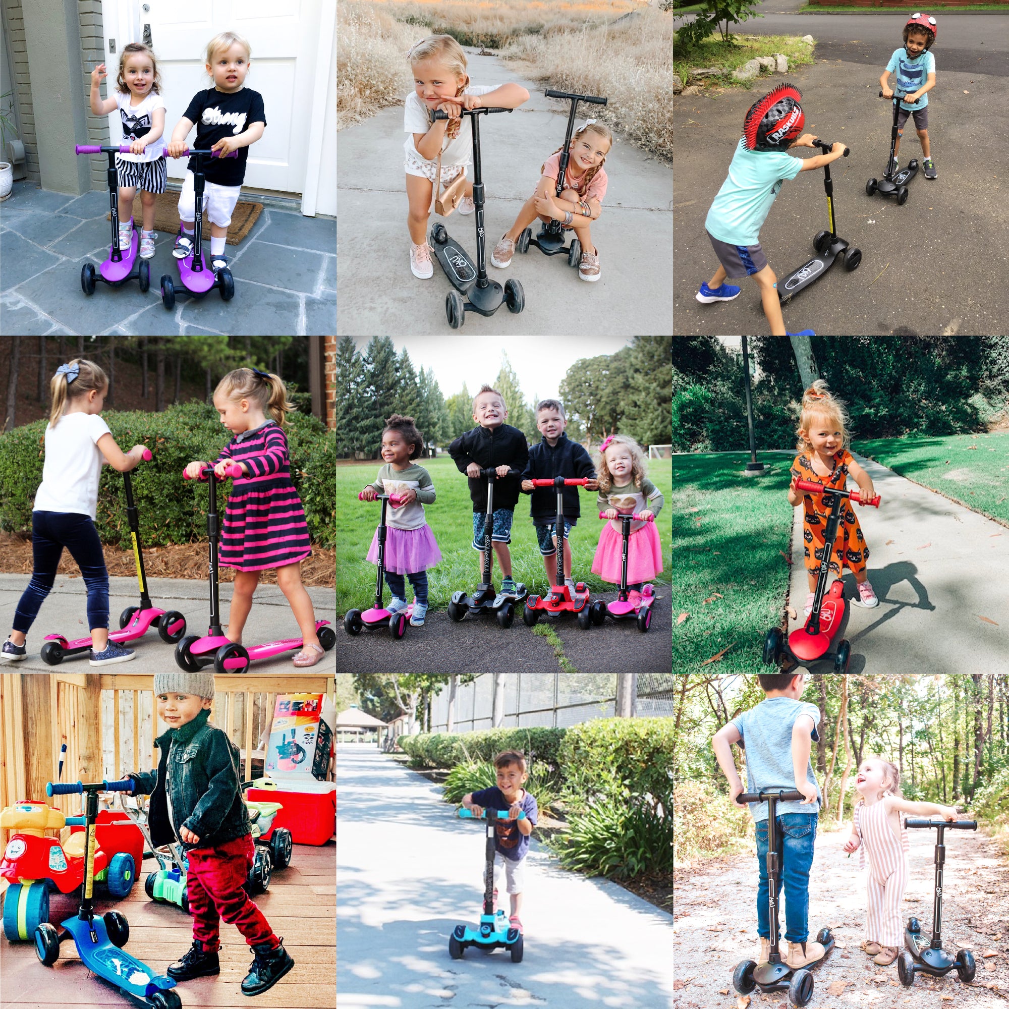 6ku kids kick scooter