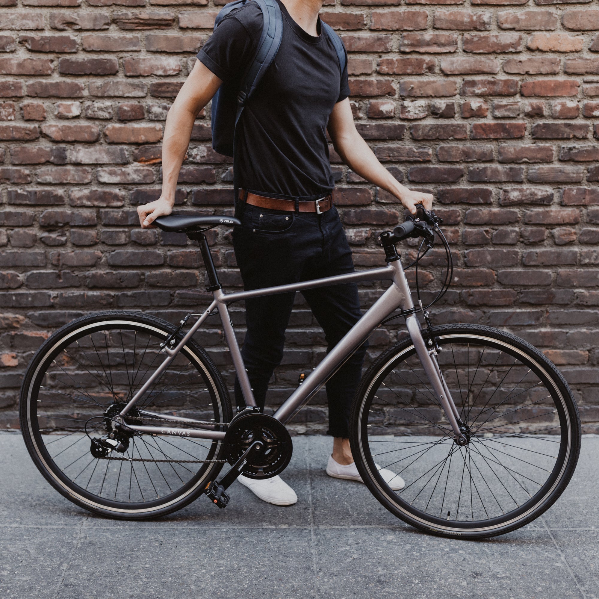 6ku canvas disc hybrid bike