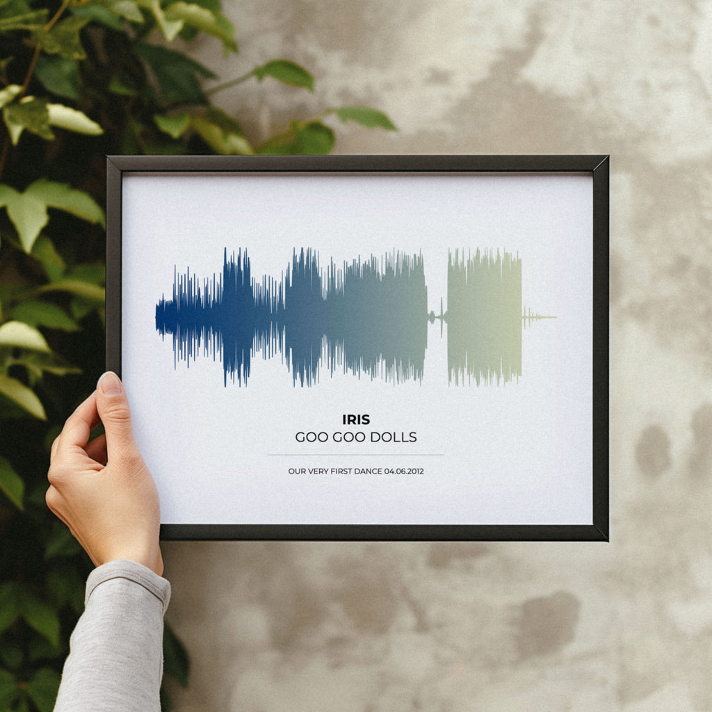 sound wave poster