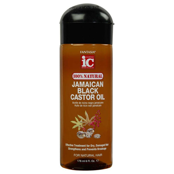 JAMAICAN BLACK CASTOR OIL ‣ NATURAL) 6 oz. – Fantasia Hair Care Industries
