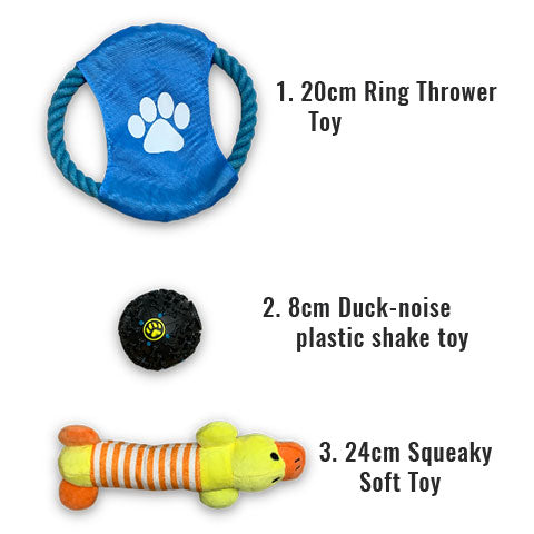 dog toy multi pack