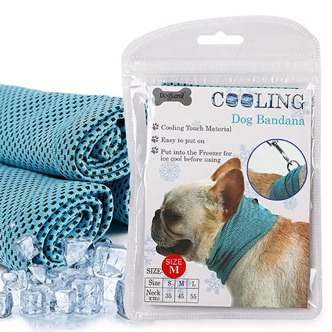 Cooling pet bandana