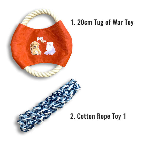 dog toy bundle