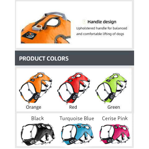 available in 6 colours with reflective for safety - whippet harness