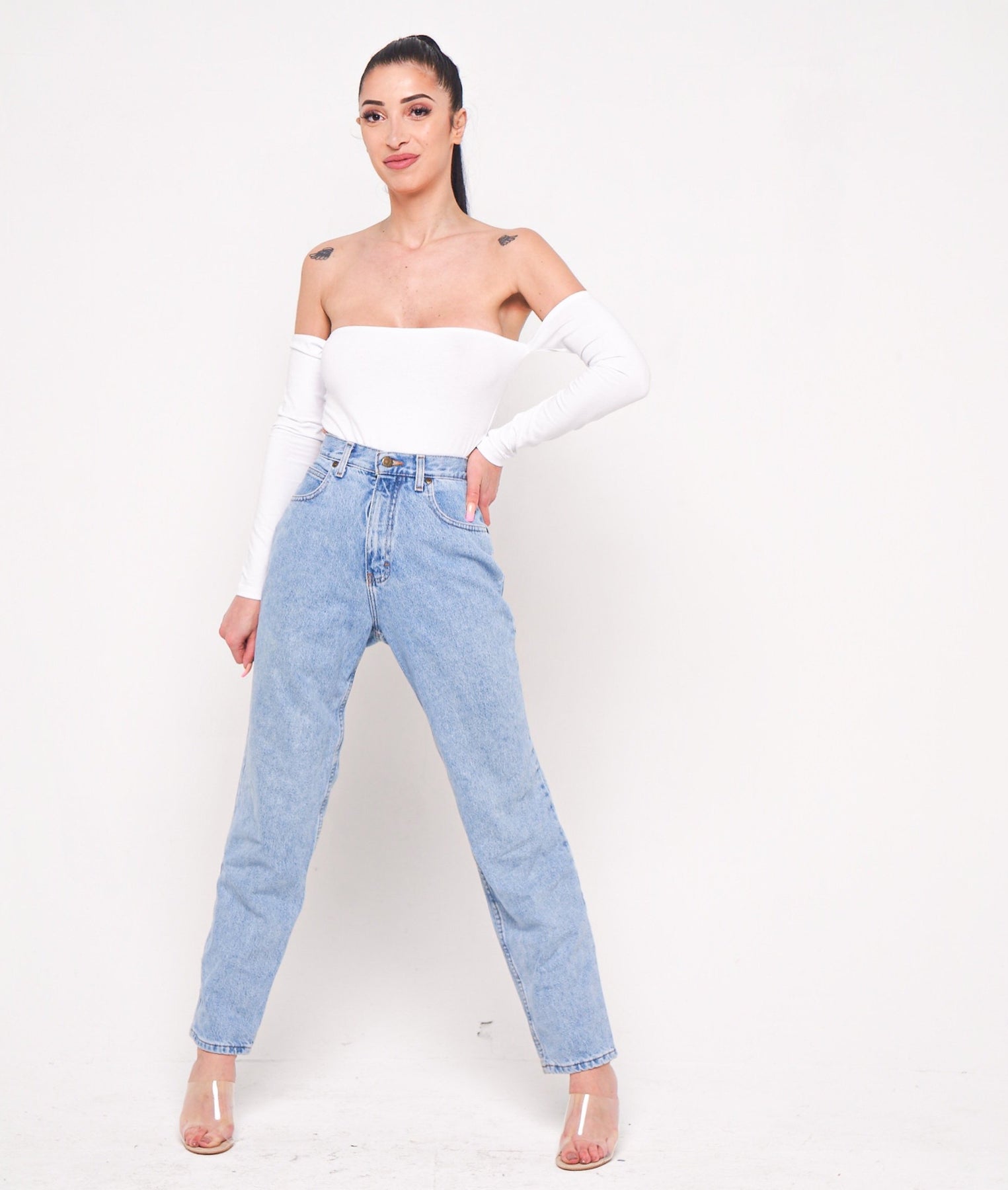 Vintage 80s High waist Mom Jeans – Audella