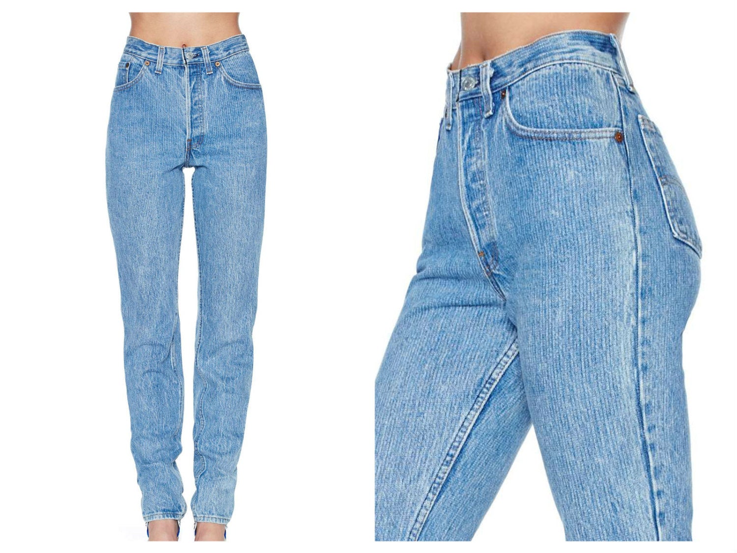 Vintage 80s High waist Mom Jeans ALL Sizes – Audella