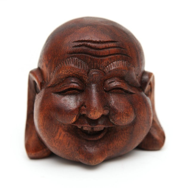 Wooden Laughing Buddha – The Hippy Clothing Co.