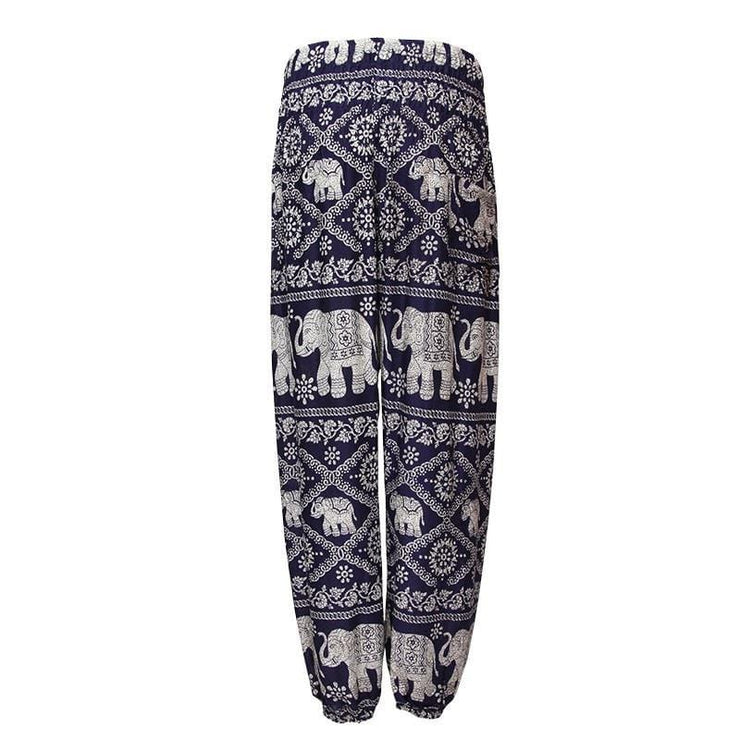 Thai Elephant Print Harem Trousers – The Hippy Clothing Co.