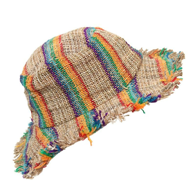 Men's Striped Hemp Sun Hat – The Hippy Clothing Co.