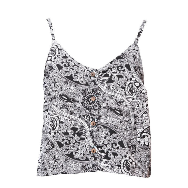 Paisley Button Up Crop Top – The Hippy Clothing Co.