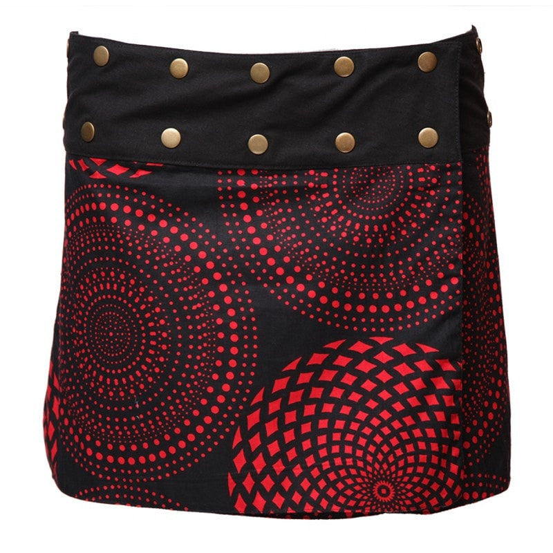 Reversible Mini Popper Skirt – The Hippy Clothing Co.