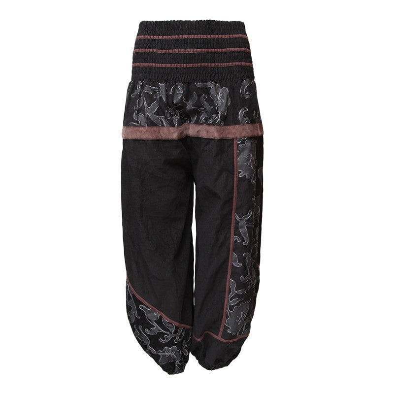 Download Black Cord Harem Pants | The Hippy Clothing Co.