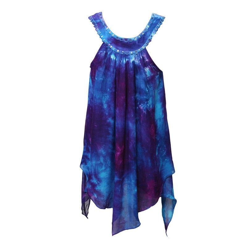 Tie Dye High Neck Swing Top – The Hippy Clothing Co.