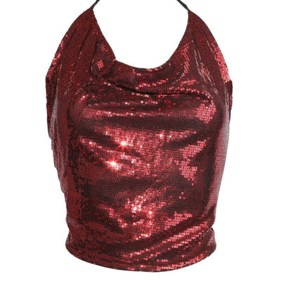 Sequin Crop Top With Tie Back – The Hippy Clothing Co.