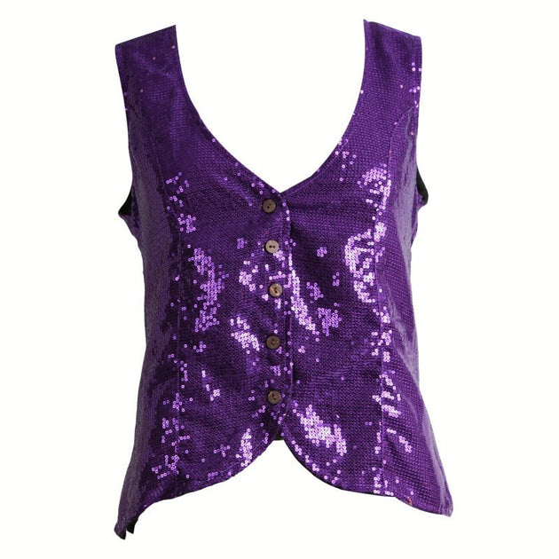 Sequin Tie Back Party Waistcoat – The Hippy Clothing Co.