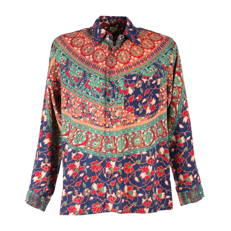 Men's Printed Indian Shirt – The Hippy Clothing Co.
