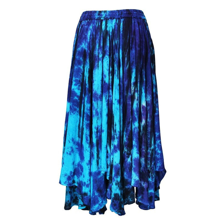 Midi Embroidered Tie Dye Gypsy Skirt – The Hippy Clothing Co.