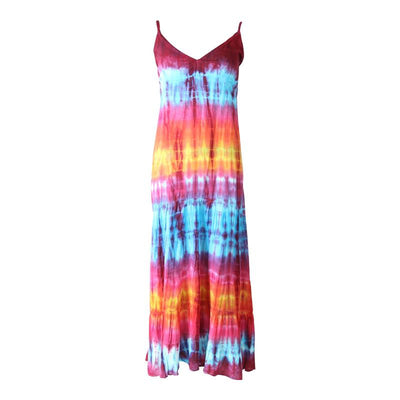 Tie Dye Summer Maxi Dress – The Hippy Clothing Co.