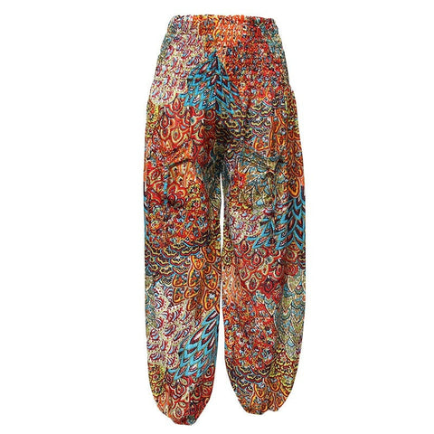 Mandala Printed Low Harem Pants | The Hippy Clothing Co.