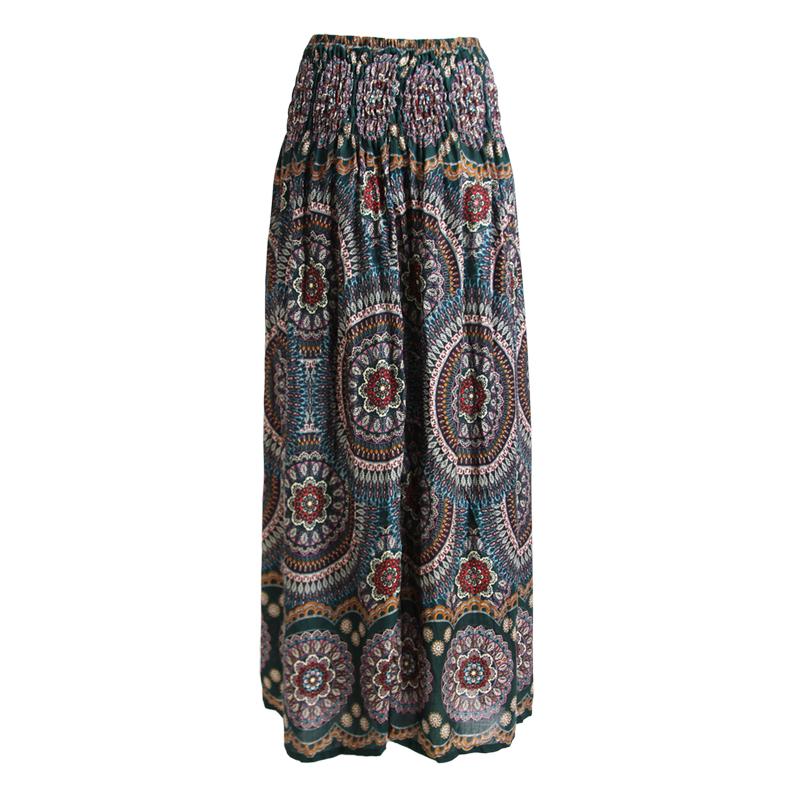 Flower Print Maxi Skirt and Bardot Midi Dress – The Hippy Clothing Co.