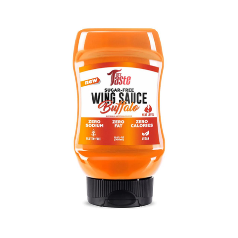 Image of Mrs. Taste's Buffalo Wing Sauce with zero calories.
