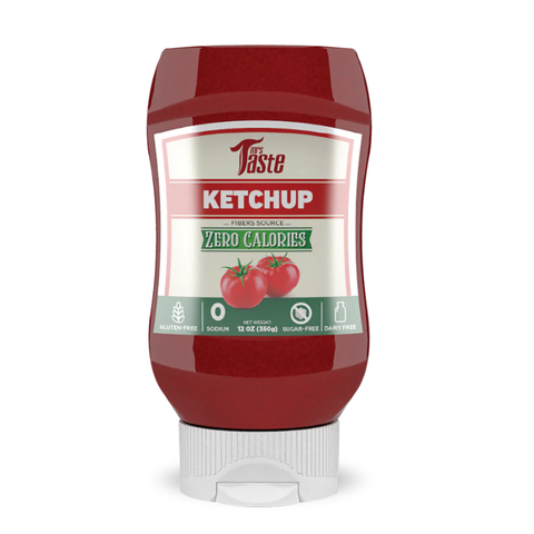 Image of Mrs. Taste's Ketchup with zero calories.