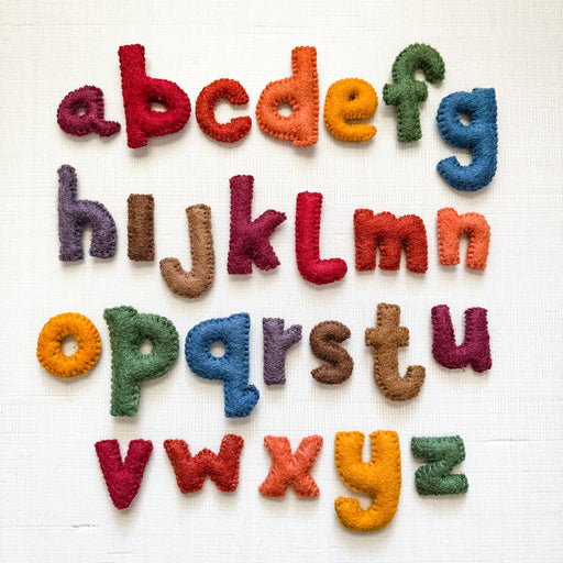 Bulk Felt Alphabets [Uppercase and Lowercase] - Felt & Yarn