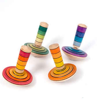 Pull-Off String Spinning Top (Mader)