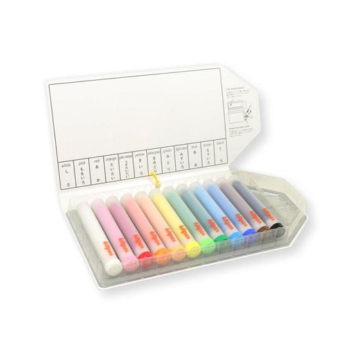 Bath Crayons - 10 colors with sponge - Kitpas — Oak & Ever