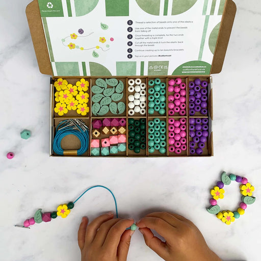 Personalised Rainbow Colours Bracelet Making Kit 