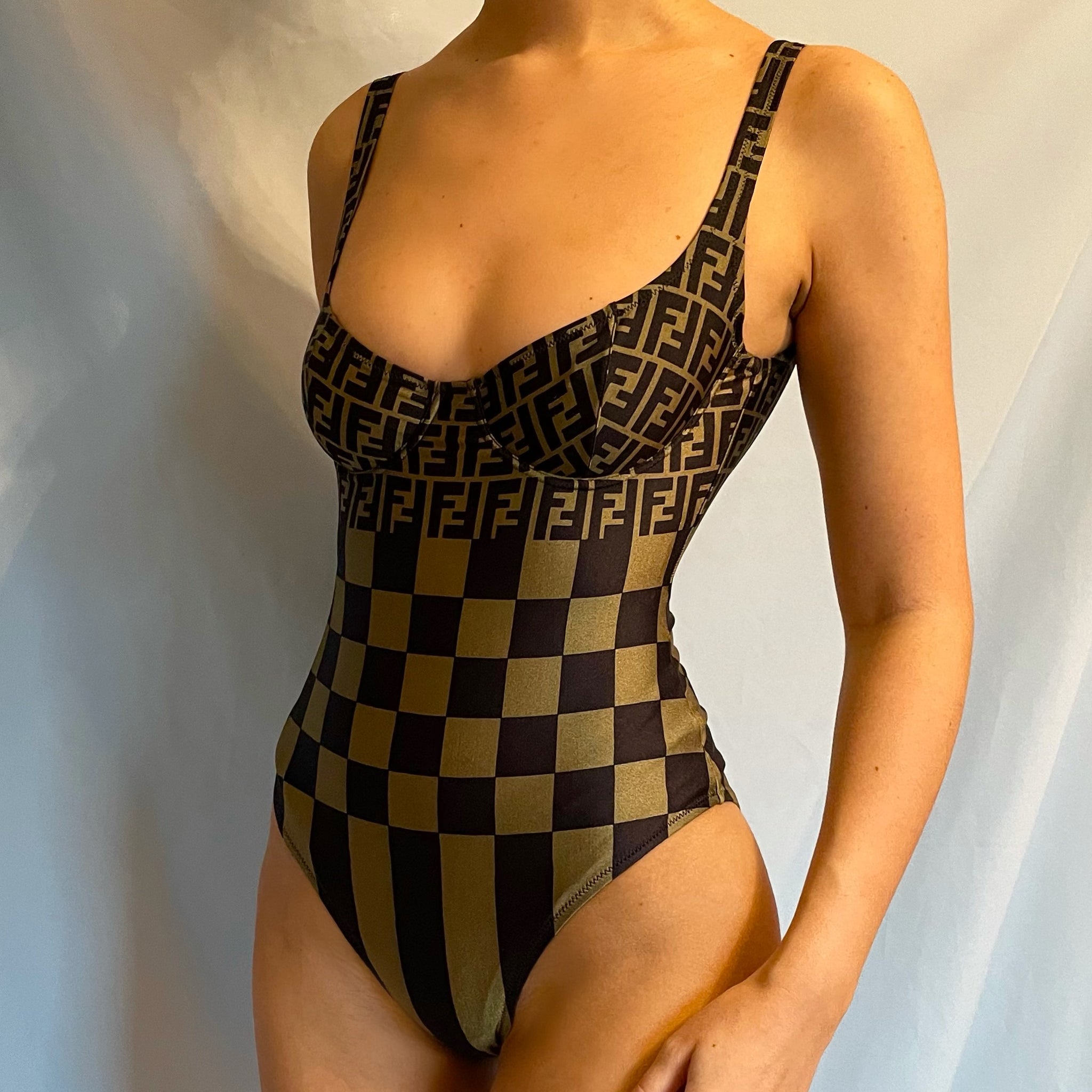 vintage fendi swimsuit