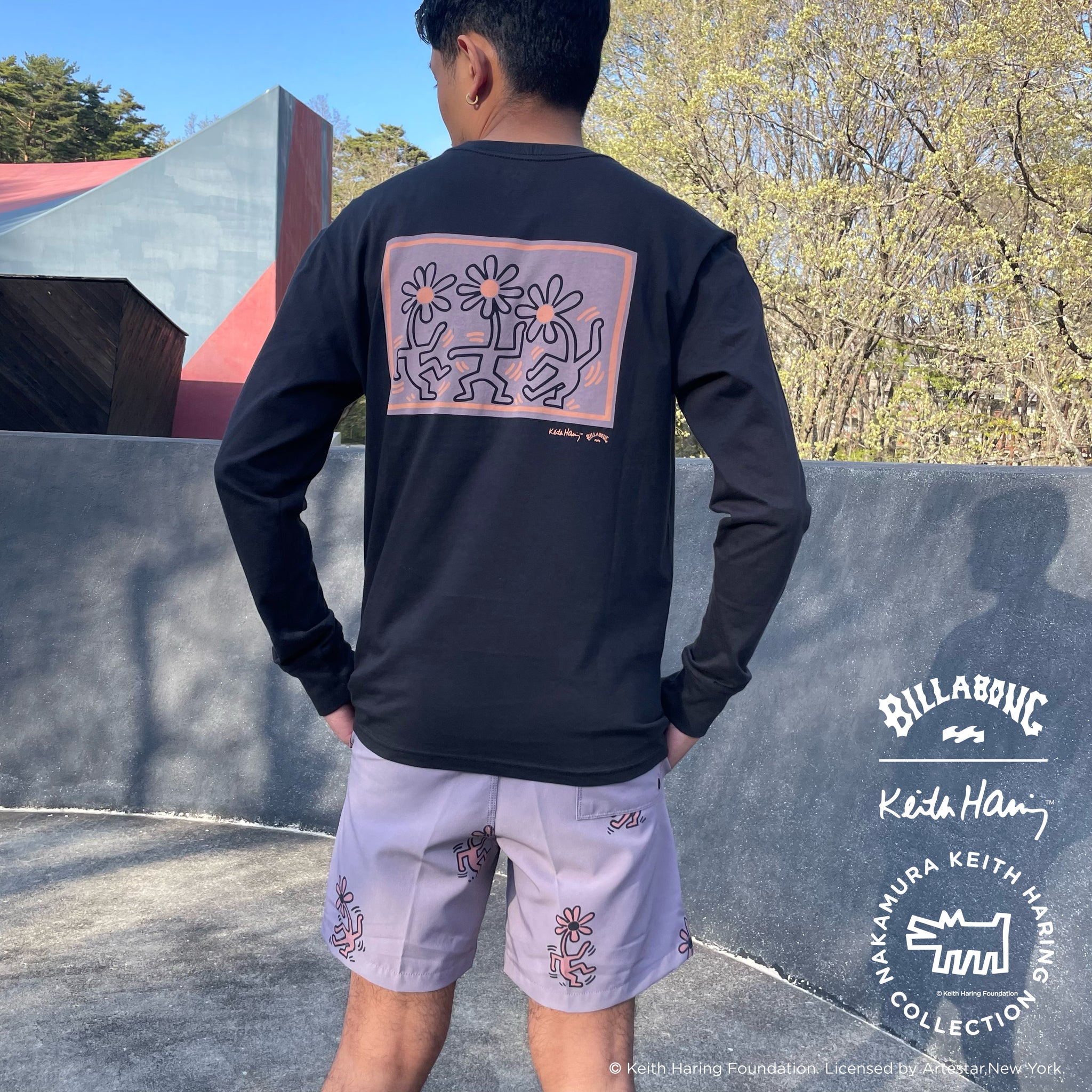 M RHC BILLABONG Recycled Long Sleeve Tee ロンハーマン ビラボン