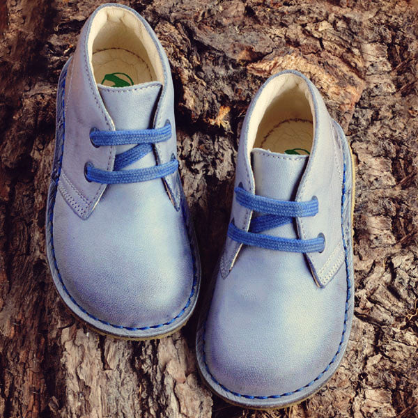 light blue desert boots