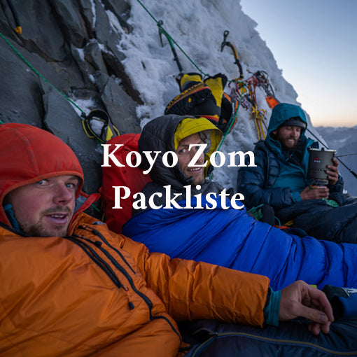 Koyo Zom Packliste