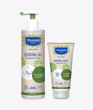 Mustela BIO Hydrating Cream with Olive Oil crema hidratante para rostro y  cuerpo para bebé lactante