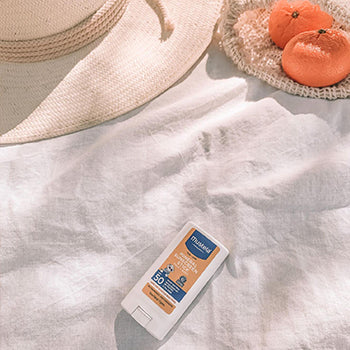 Mustela Sunscreen is an essential for evert baby registry checklist