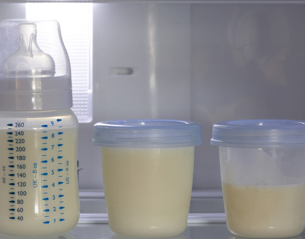 breast milk storage containers