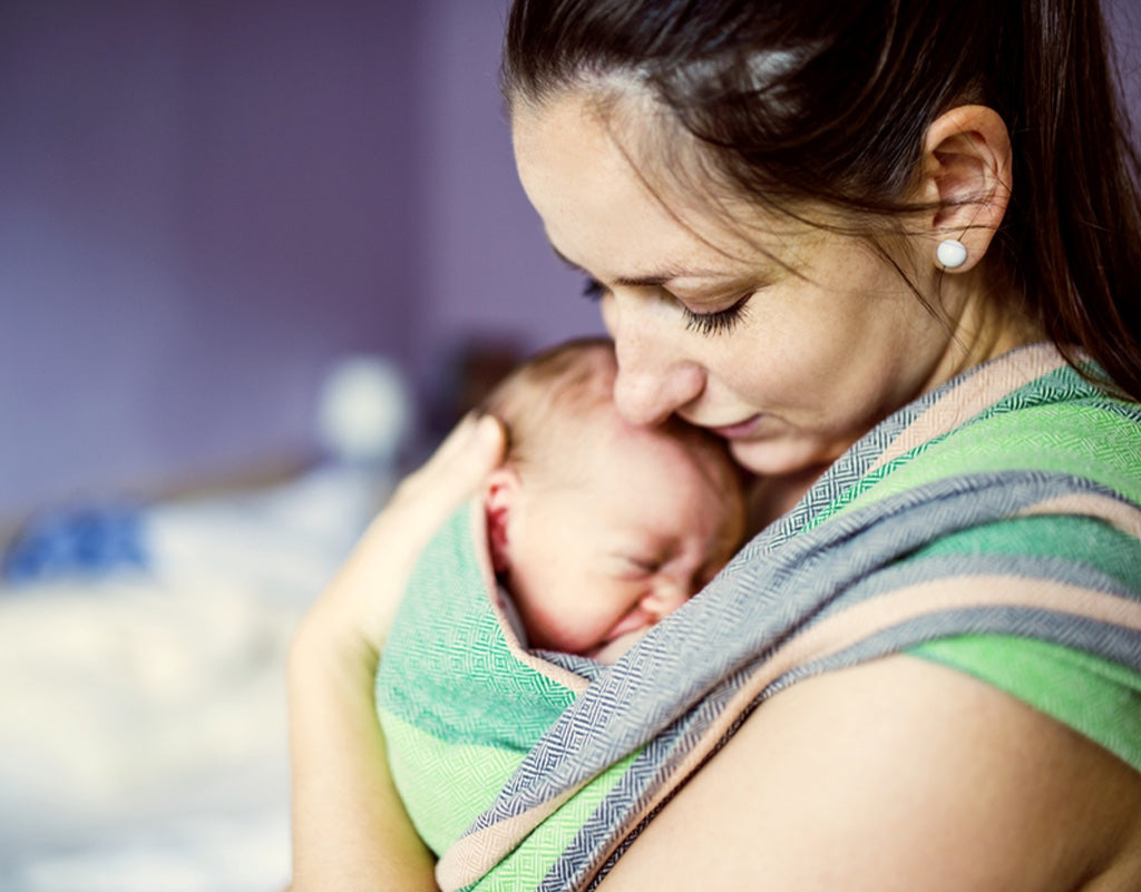 Mom breast feeding 