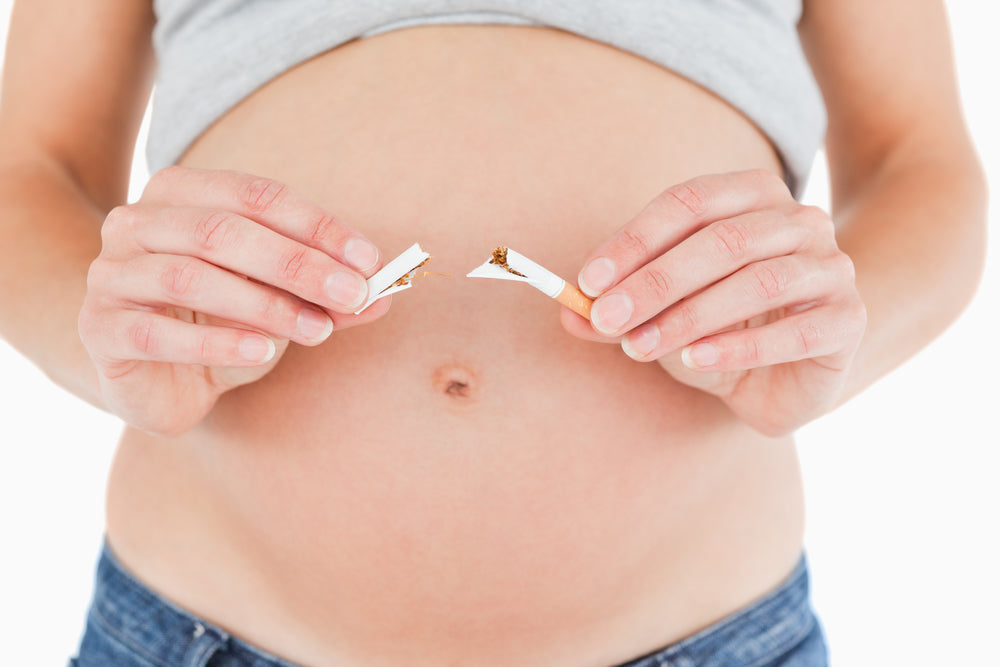 smoking while pregnant