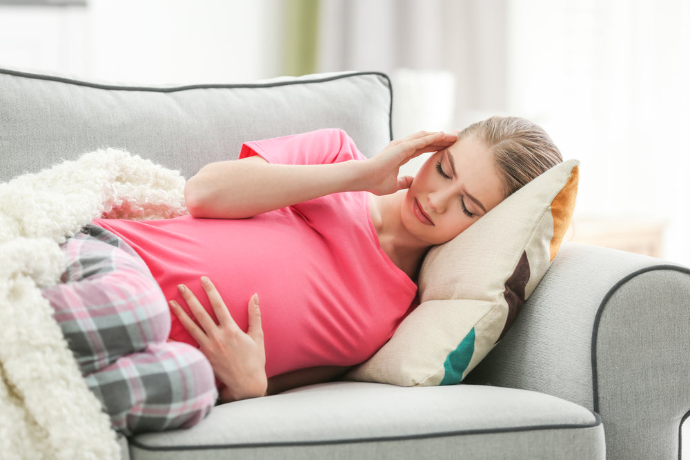 how to get rid of cramps when pregnant