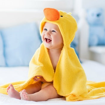 happy after bath time which is another area on a baby registry checklist that gets a lot of attention