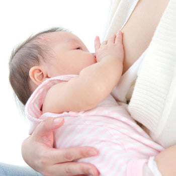 baby breastfeeding