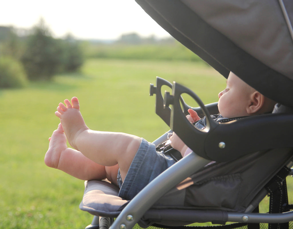 baby in stroller 