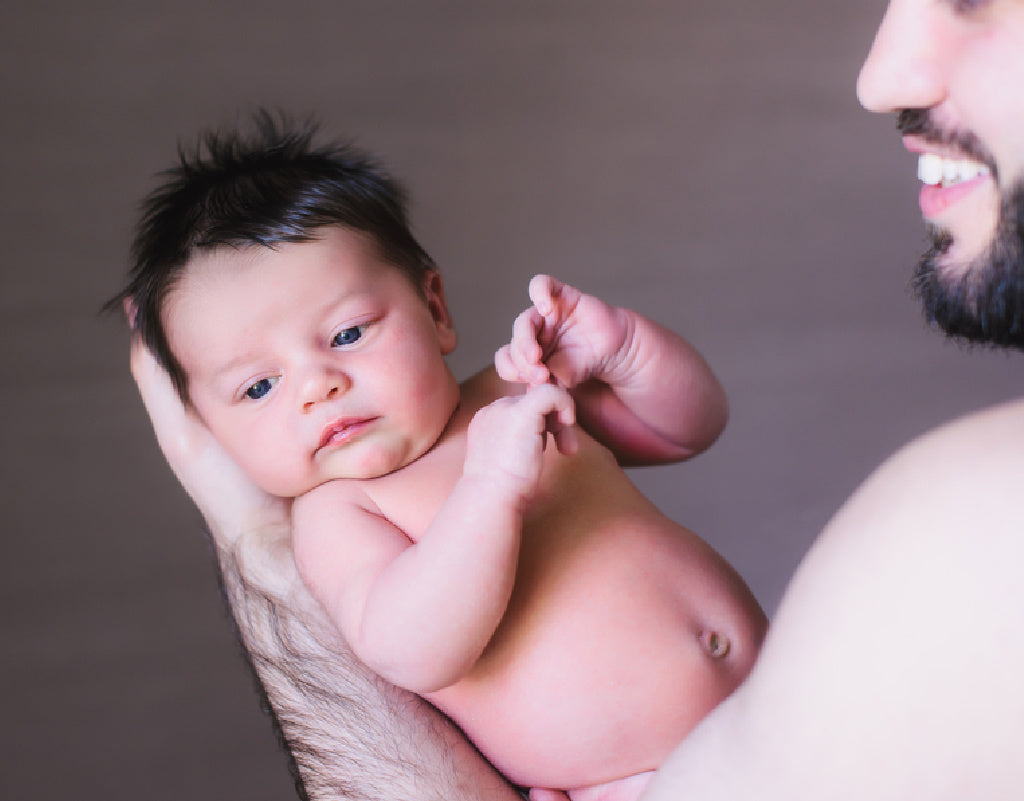 how to hold a baby - The Face-To-Face Hold