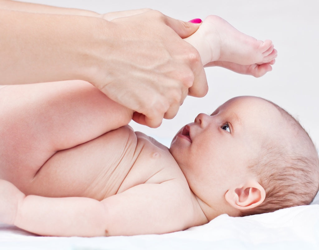 massage for constipation to help baby