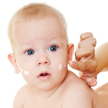 treating rash on baby’s stomach and face
