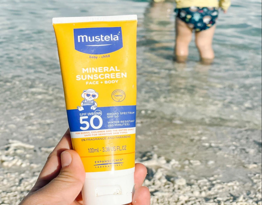 Mustela sunscreen