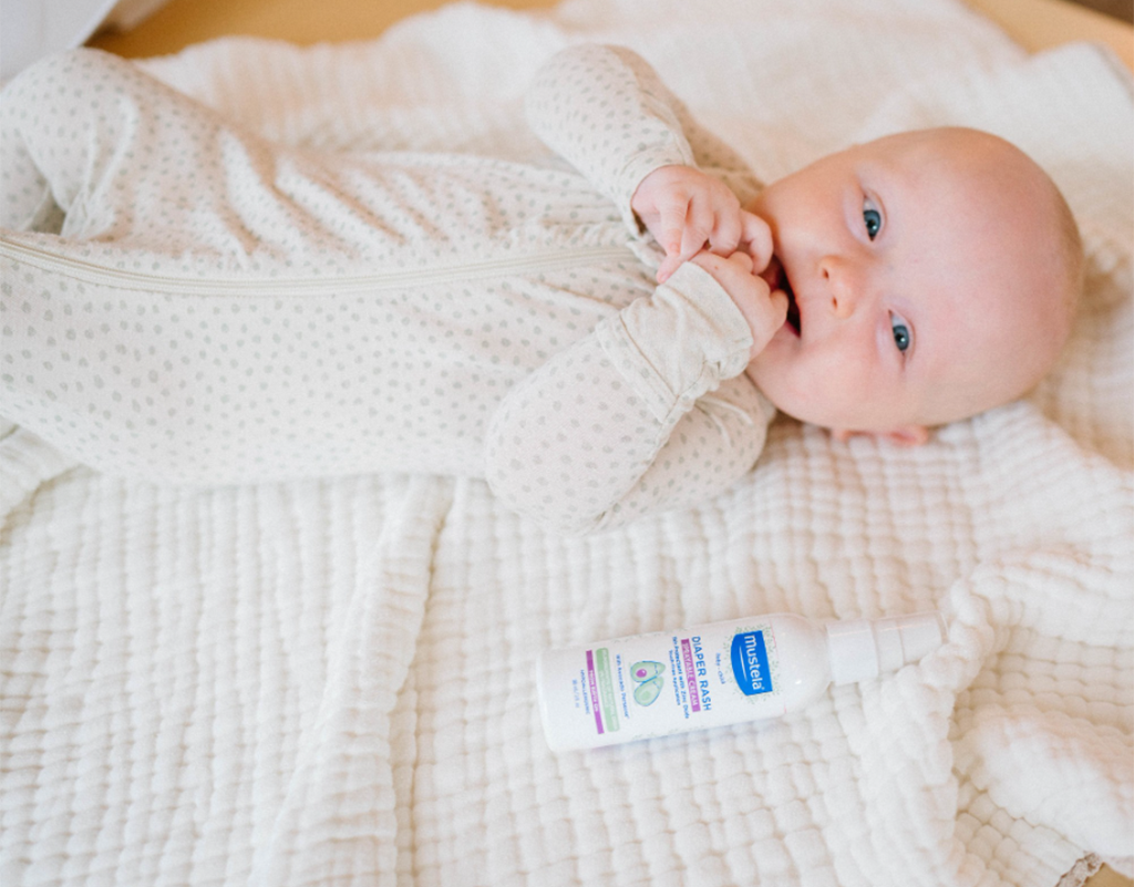 baby in its wake window