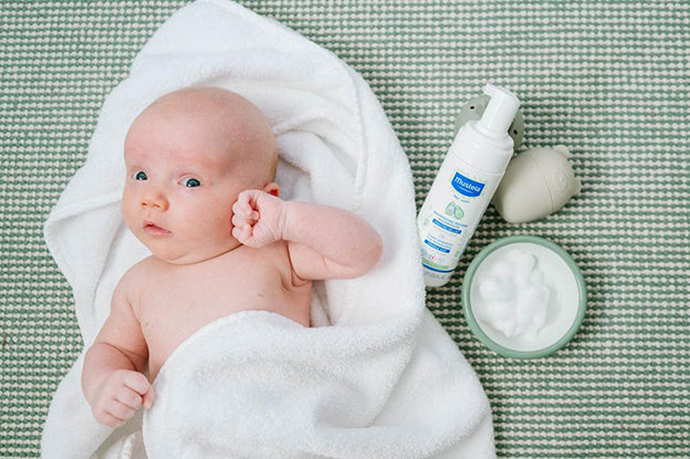 what causes cradle cap -  Implement a simple hair care routine